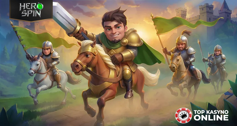 rycerz z mieczem kasyna Herospin