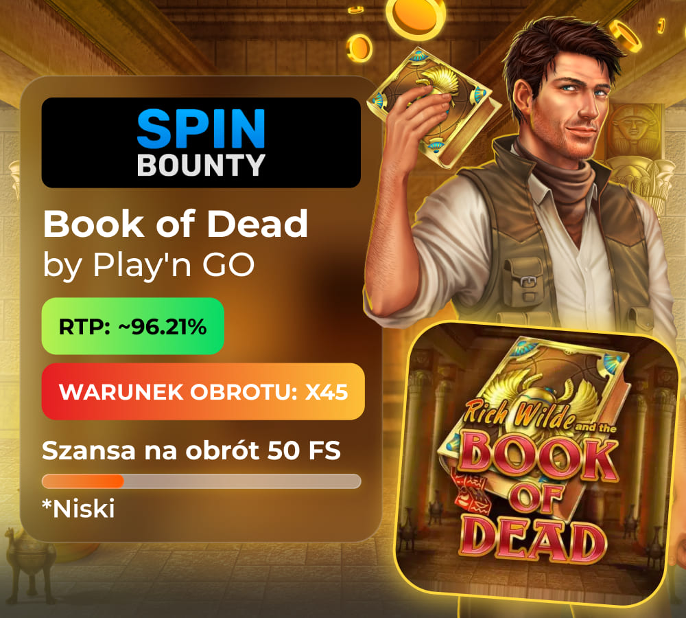 spin bounty 50 free spins - czy trudno jest zagrać?